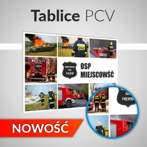 Tablice PCV z nadrukiem