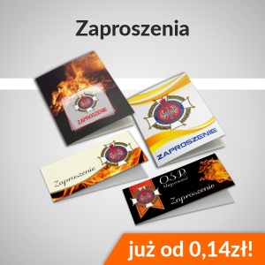 Zaproszenia drukowane