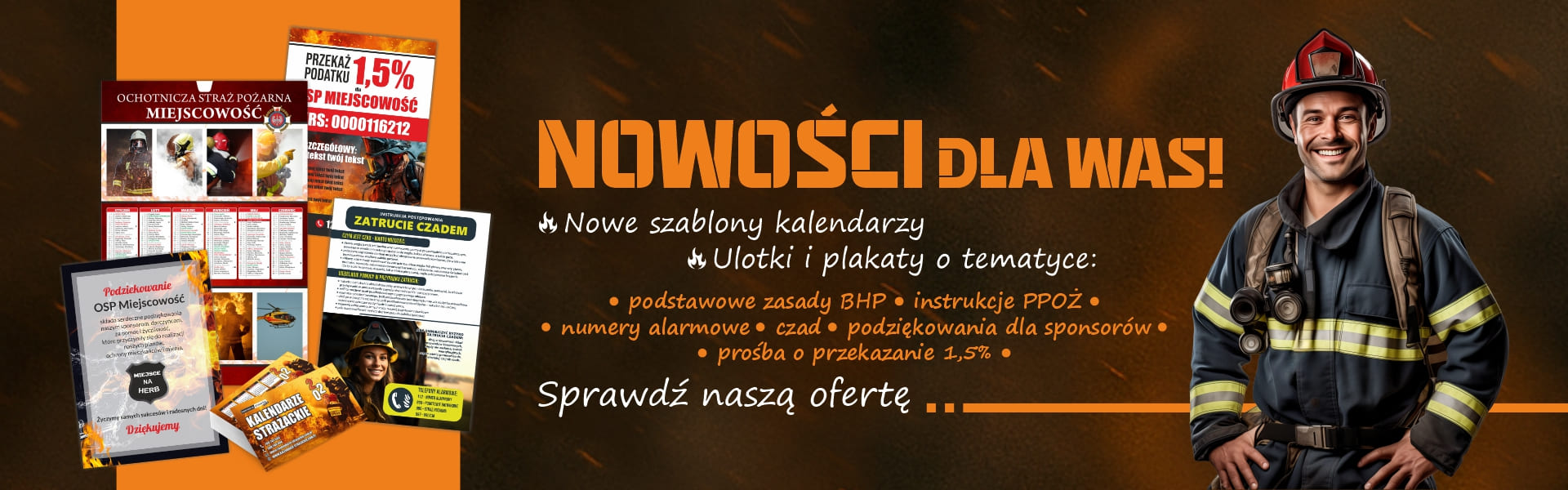 Kalendarze strazackie oferta