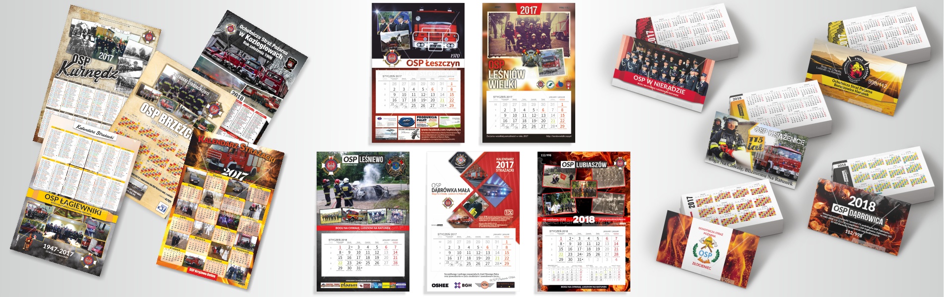 realizacje - kalendarze strażackie
